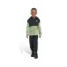 Little and Toddler Boys Hooded Mix Jacket and Jogger, 2-Piece Set