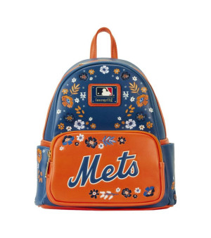 Loungefly, Men's and Women's New York Mets Floral Mini Backpack