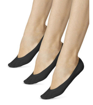 Hue, 3-Pk. Perfect Edge Liner Socks