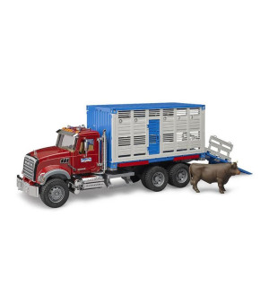 Bruder, 1/16 Mack Granite Cattle Transportation Truck by Bruder