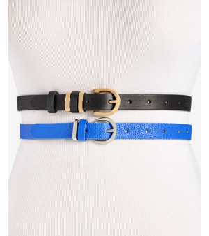 On 34th, 2-Pc. Faux-Leather Belt Set