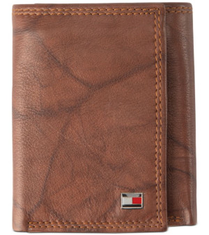 Tommy Hilfiger, Men's Leather Billfold Pocket RFID Wallet