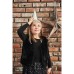 Big Girls Faux Vest Black