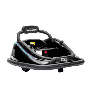 Aosom, 12V Bumper Car for Kids with Remote, 360° Electric Ride-on Toy,