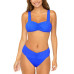 Juniors' Ruched Tie-Back Bikini Top & Bottoms