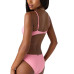 Juniors' Ribbed Knot-Front Bikini Top & Hipster Bottoms