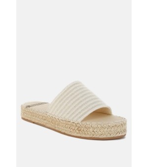 Rag & Co, Akara Canvas Espadrille Flatforms