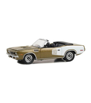 Greenlight Collectibles, 1/64 1971 Plymouth Cuda Convertible Barrett-Jackson Series