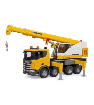 Bruder, 1/16 Scania Super Liebherr Crane Truck