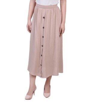 NY Collection, Petite Midi Length A-Line Skirts
