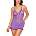 Women's Floral Mesh Lingerie Set