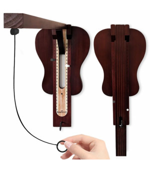 SWOOC, - Hook and Ring Game - Guitar Game Room Wall Decor - Stylish Folding Design - Weather Resistant - Easy Adjust String