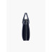 Men's Alpha Leather Trimmed Briefcase