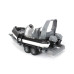 1/16 Police Boat with Trailer