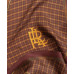 Belting and Plaid Small Diamond Scarf