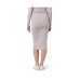 Maternity Ripe Jess Over Bump Skirt Sand