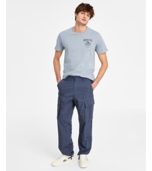 Sun + Stone, Men's Backed Regular-Fit Cargo Pants