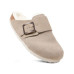 - Atlas Fur Genuine Leather Fur Lined Clogs for Women with Arch Support