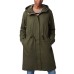 Juniors Long Hooded Parka Coat