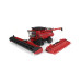 1/64 Case IH Tracked Combine with Corn & Grain Heads Prestige Collection