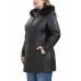 Plus Size Greta Leather Parka Coat