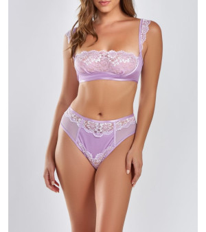 iCollection, Women's Kami 2 Piece Lace Bralette Lingerie Set