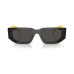 Color: Black, Yellow Marble