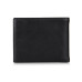 Men's Enameled Logo Leather Bifold Wallet