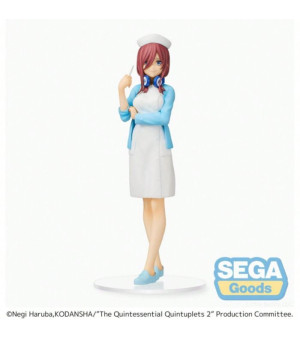 - Quintessential Quintuplets 2 - Miku Nakano - Nurse Version SPM Statue