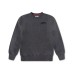 Big Boys Branded Jacquard Crewneck Sweatshirt
