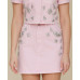 Women's Embellished Hollywood Denim Mini Skirt