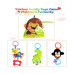 4-in-1 Baby Activity Play Mat Activity Center w/3 Hanging Toys