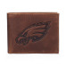 Men's Brown Philadelphia Eagles Bifold Leather Wallet