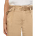 Women's Belted Paper-Bag-Waist Wide-Leg Pants