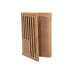 Men's Flag Embossed Leather Trifold Wallet