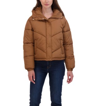 Sebby, Juniors' Juniors' Short Hooded Puffer Jacket