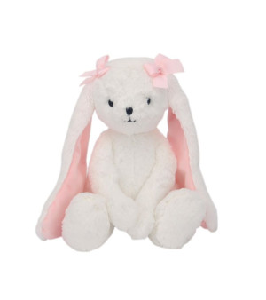 Bedtime Originals, Blossom Plush Bunny Stuffed Animal Toy Plushie - Snowflake
