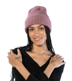 Marcus Adler, Checkered Cuff Beanie