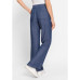 Women's Anna Fit Wide Leg Linen Blend Pull-On Pant