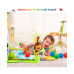 4-in-1 Baby Activity Play Mat Activity Center w/3 Hanging Toys