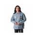 Men's and Women's Blue Boston Celtics Coaches Full-Zip Denim Jacket