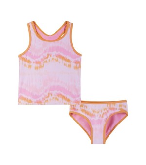 Andy & Evan, Big Girls Toddler/Child Reversible Tankini Set