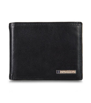 Nautica, Men's Enameled Logo Leather Bifold Wallet