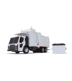 First Gear, 1/25 White Mack LR Garbage Truck w/ McNeilus Meridian Loader & Dumpster