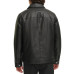 Men's Classic Faux-Leather Jacket
