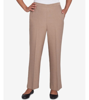 Alfred Dunner, Petite Emerald Isle Classic Emerald Medium Length Pants