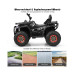 12V Kids Electric 4-Wheeler ATV with 2 Speeds and LED Lights