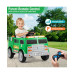 12V Battery Powered Electric Vehicle with Remote Control and Trash Bin