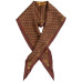 Belting and Plaid Small Diamond Scarf