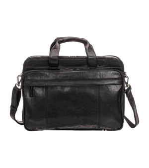 Mancini, Men's Buffalo Double Compartment Top Zipper 15.6
